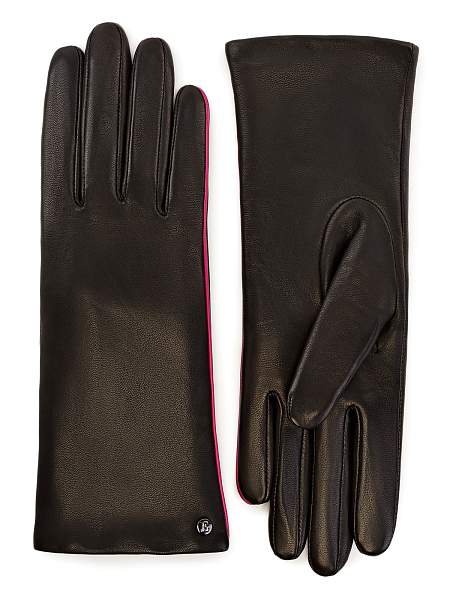 Перчатки женские ш+каш. IS01080 black/fuchsia Eleganzza, Артикул: IS01080-8_01-000409 фото №1