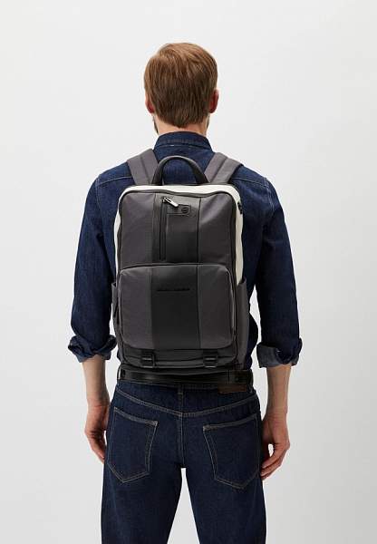 Рюкзак из нейлона и кожи Piquadro, Артикул: CA6375BR2S/GRN фото №1