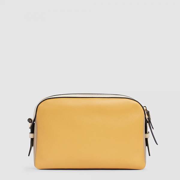 Женская сумка через плечо Piquadro BD6468W92/GBE кожаная жёлтая Piquadro, Артикул: BD6468W92/GBE фото №1