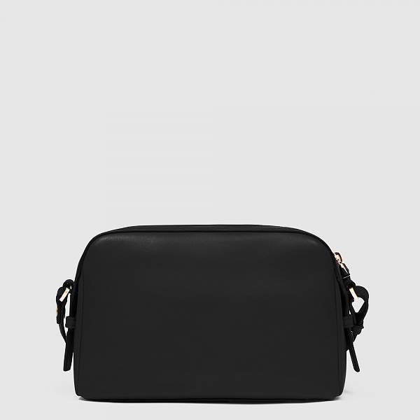 Женская сумка через плечо Piquadro BD6468W92/N кожаная чёрная Piquadro, Артикул: BD6468W92/N фото №1