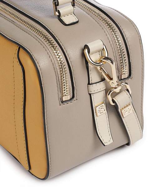 Женская сумка через плечо Piquadro BD6656W92/GBE кожаная жёлтая Piquadro, Артикул: BD6656W92/GBE фото №1