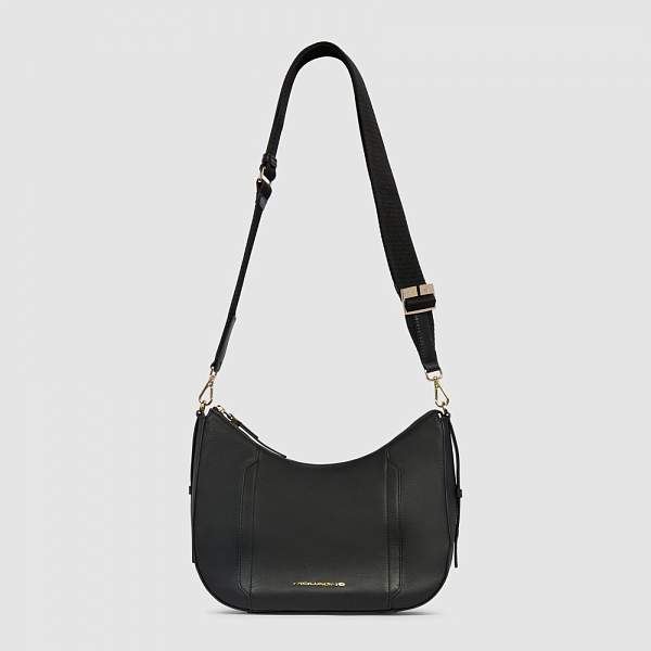 Женская сумка Piquadro BD6657W92/N кожаная чёрная Piquadro, Артикул: BD6657W92/N фото №1