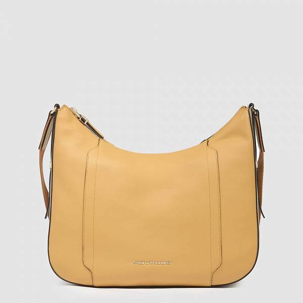 Женская сумка Piquadro BD6658W92/GBE кожаная жёлтая Piquadro, Артикул: BD6658W92/GBE фото №1