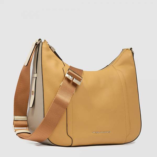 Женская сумка Piquadro BD6658W92/GBE кожаная жёлтая Piquadro, Артикул: BD6658W92/GBE фото №1