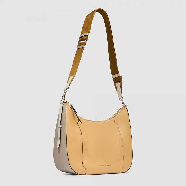 Женская сумка Piquadro BD6658W92/GBE кожаная жёлтая Piquadro, Артикул: BD6658W92/GBE фото №1