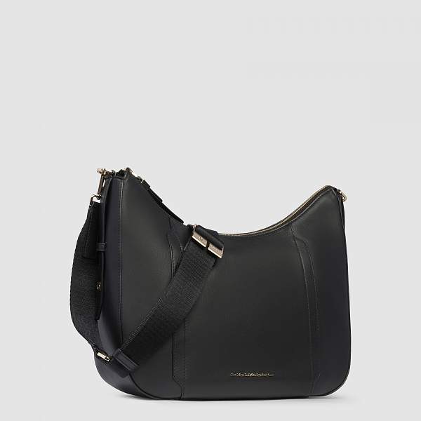 Женская сумка Piquadro BD6658W92/N кожаная чёрная Piquadro, Артикул: BD6658W92/N фото №1