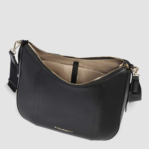 Женская сумка Piquadro BD6658W92/N кожаная чёрная Piquadro, Артикул: BD6658W92/N фото №1