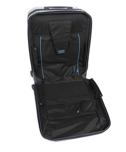 Чемодан для ручной клади из поликарбоната Piquadro BV6700PQL/BLUO матовый синий Piquadro, Артикул: BV6700PQL/BLUO фото №1