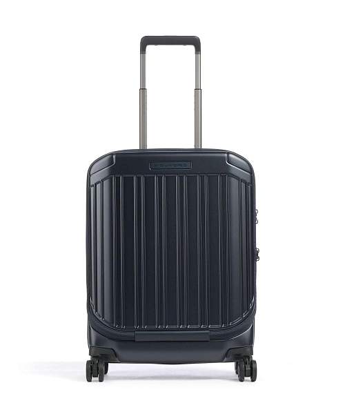 Чемодан для ручной клади из поликарбоната Piquadro BV6700PQL/BLUO матовый синий Piquadro, Артикул: BV6700PQL/BLUO фото №1