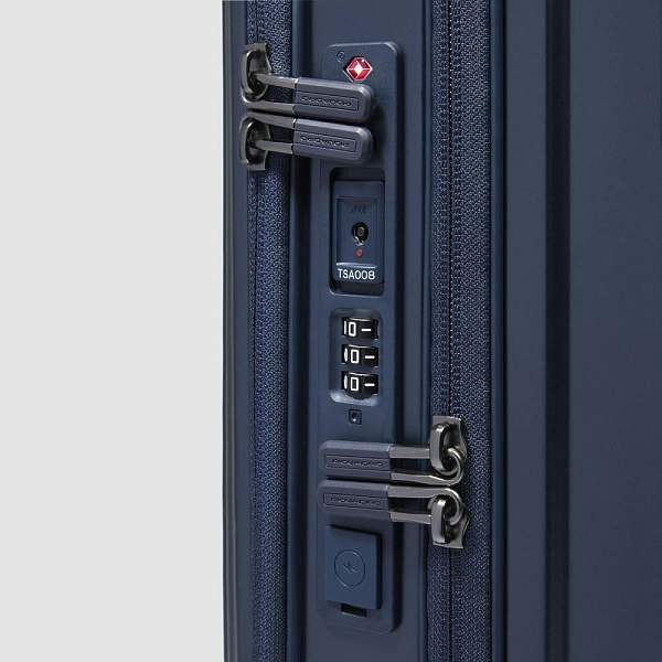 Чемодан для ручной клади из поликарбоната Piquadro BV6700PQL/BLUO матовый синий Piquadro, Артикул: BV6700PQL/BLUO фото №1