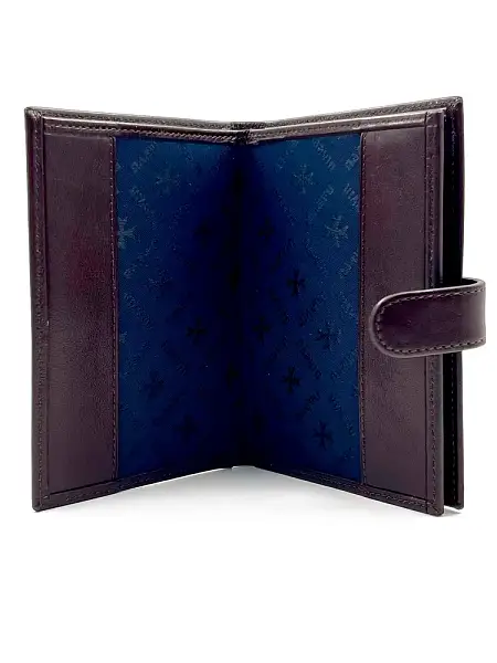 Обложка для автодокументов и паспорта NARVIN из натуральной кожи Vasheron, Артикул: 9175-Vegetta Brown фото №1