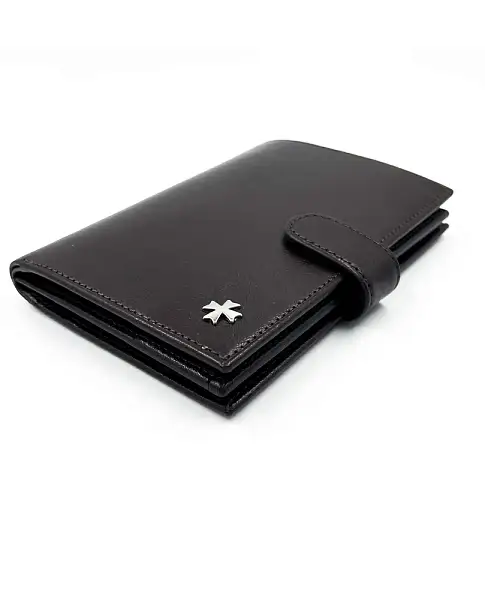 Обложка для автодокументов и паспорта NARVIN из натуральной кожи Vasheron, Артикул: 9175-Vegetta Brown фото №1