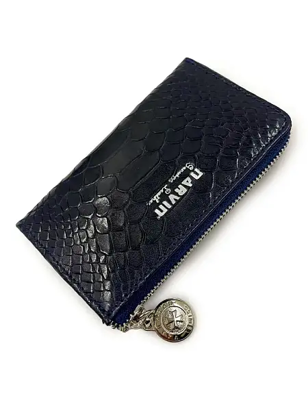 Ключница из натуральной кожи Vasheron, Артикул: 9278-Anaconda D.Blue фото №1