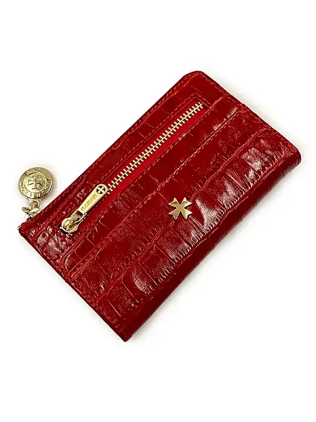 Ключница из натуральной кожи Vasheron, Артикул: 9278-Croco Red фото №1