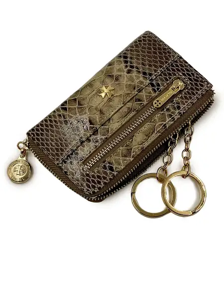 Ключница из натуральной кожи Vasheron, Артикул: 9278-Piton Sand фото №1