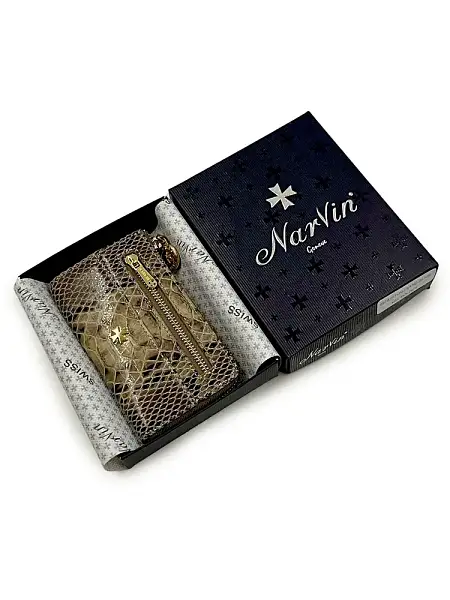 Ключница из натуральной кожи Vasheron, Артикул: 9278-Piton Sand фото №1