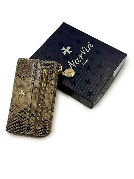 Ключница из натуральной кожи Vasheron, Артикул: 9278-Piton Sand фото №1