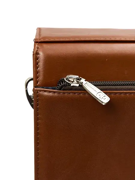 Портфель деловой из натуральной кожи NarVin 9737-Croco Caffe Vasheron, Артикул: 9737-Croco Caffe фото №1