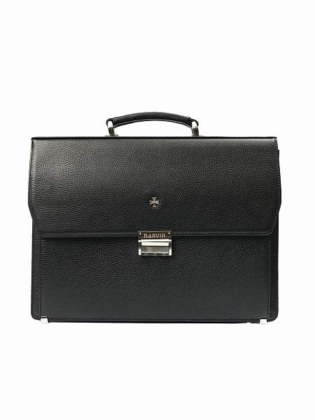 Портфель деловой из натуральной кожи NarVin 9737-Polo Black Vasheron, Артикул: 9737-Polo Black фото №1