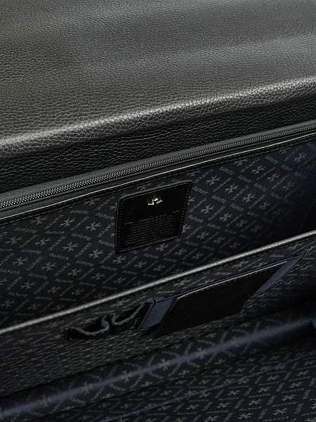 Портфель деловой из натуральной кожи NarVin 9737-Polo Black Vasheron, Артикул: 9737-Polo Black фото №1