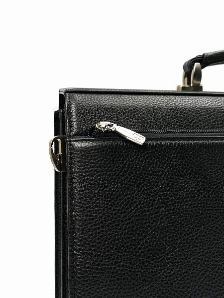 Портфель деловой из натуральной кожи NarVin 9737-Polo Black Vasheron, Артикул: 9737-Polo Black фото №1