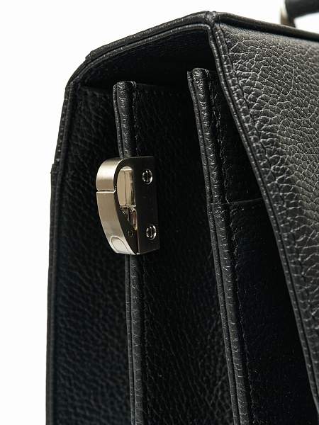 Портфель деловой из натуральной кожи NarVin 9737-Polo Black Vasheron, Артикул: 9737-Polo Black фото №1