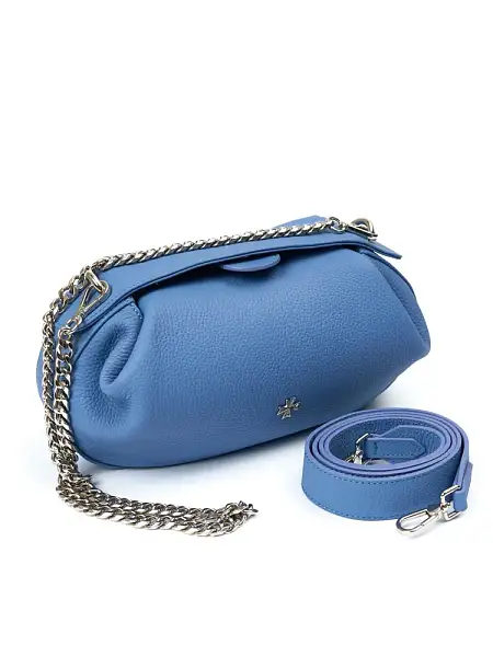 Сумка NARVIN маленькая из натуральной кожи 9812-Polo Tiffany Vasheron, Артикул: 9812-Polo Tiffany фото №1