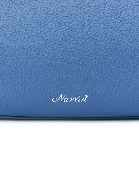 Сумка NARVIN маленькая из натуральной кожи 9812-Polo Tiffany Vasheron, Артикул: 9812-Polo Tiffany фото №1