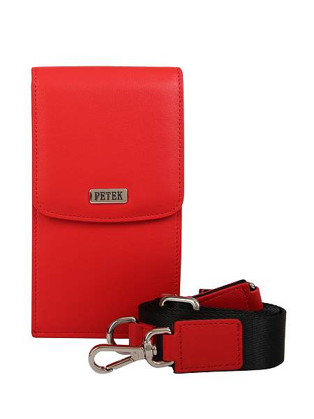 Сумка-чехол для телефона женская кожаная Petek 10008.J92.10 Petek, Артикул: 10008.J92.10 фото №1