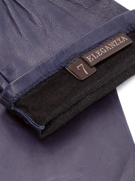 Перчатки женские ш/п F-IS5800 d.blue Eleganzza, Артикул: F-IS5800-6_01-000229 фото №1