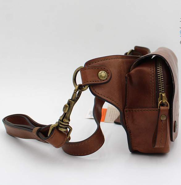 Сумка кожаная поясная Chiarugi 52001 marr Chiarugi, Артикул: 52001 marr фото №1