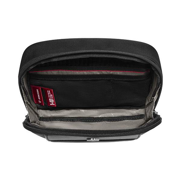 Сумка через плечо компактная VICTORINOX Architecture Urban2 Compact Crossbody Bag, черный, полиэстер/кожа, 22x6x16 см, 2 л 653349 Victorinox, Артикул: 653349 фото №1