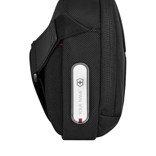 Сумка через плечо компактная VICTORINOX Architecture Urban2 Compact Crossbody Bag, черный, полиэстер/кожа, 22x6x16 см, 2 л 653349 Victorinox, Артикул: 653349 фото №1