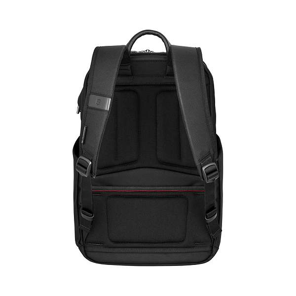 Рюкзак VICTORINOX Architecture Urban2 Deluxe Backpack 15”, черный, полиэстер/кожа, 31x23x46 см, 23 л 653356 Victorinox, Артикул: 653356 фото №1