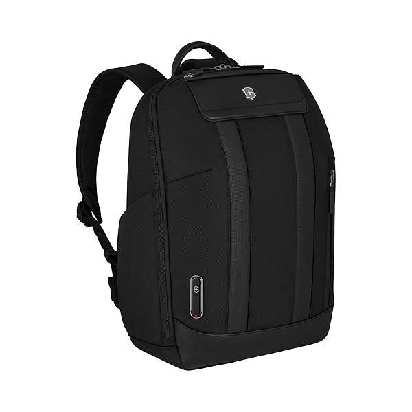 Рюкзак VICTORINOX Architecture Urban2 City Backpack 14'', черный, полиэстер/кожа, 30x19x42 см,17 л 653352 Victorinox, Артикул: 653352 фото №1