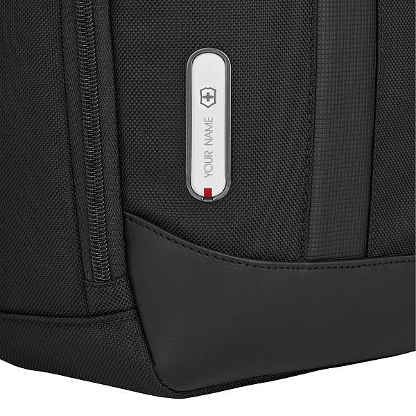 Рюкзак VICTORINOX Architecture Urban2 City Backpack 14'', черный, полиэстер/кожа, 30x19x42 см,17 л 653352 Victorinox, Артикул: 653352 фото №1