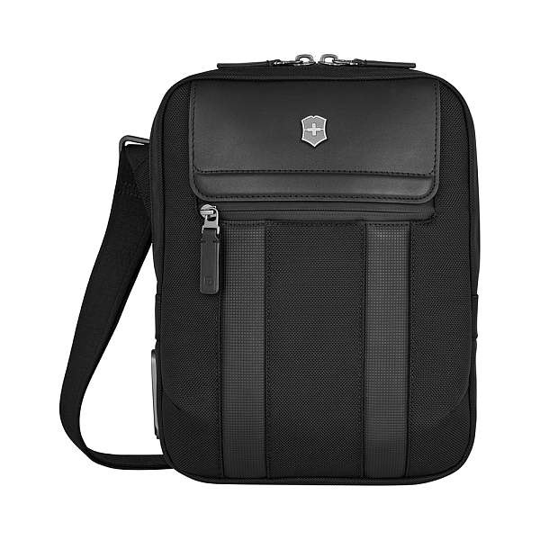 Сумка через плечо VICTORINOX Architecture Urban2 Crossbody Bag, черный, полиэстер/кожа, 22x9x28 см, 6 л 653351 Victorinox, Артикул: 653351 фото №1