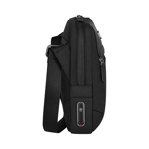 Сумка через плечо VICTORINOX Architecture Urban2 Crossbody Bag, черный, полиэстер/кожа, 22x9x28 см, 6 л 653351 Victorinox, Артикул: 653351 фото №1