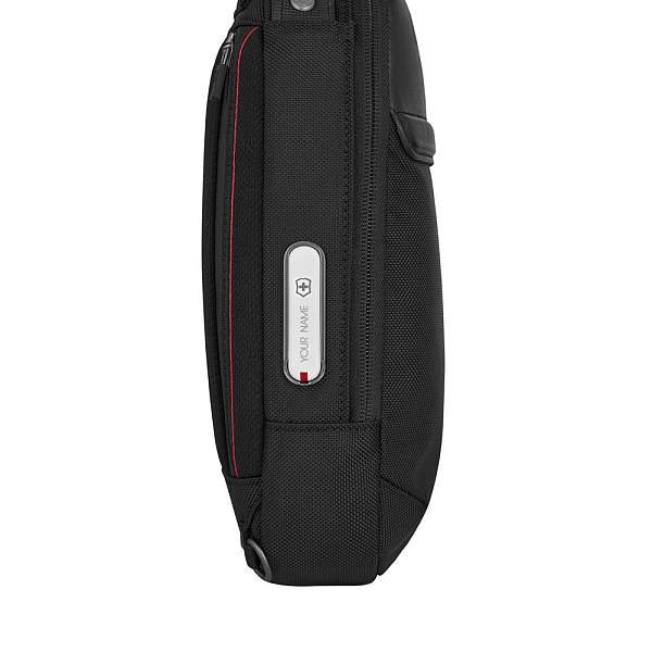 Рюкзак на одно плечо VICTORINOX Architecture Urban2 Sling Bag, черный, полиэстер/кожа, 17x8x28 см, 2 л 653350 Victorinox, Артикул: 653350 фото №1