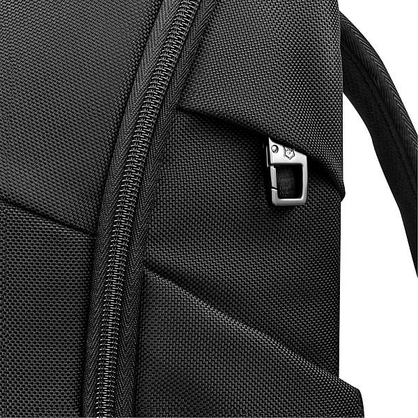 Рюкзак на одно плечо VICTORINOX Architecture Urban2 Sling Bag, черный, полиэстер/кожа, 17x8x28 см, 2 л 653350 Victorinox, Артикул: 653350 фото №1