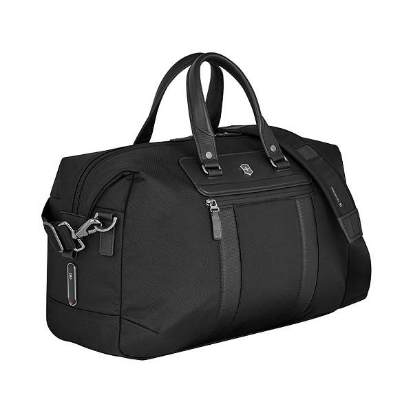 Дорожная сумка VICTORINOX Architecture Urban2 Compact Weekender, черный, полиэстер/кожа, 47x23x31 см, 32 л 653355 Victorinox, Артикул: 653355 фото №1