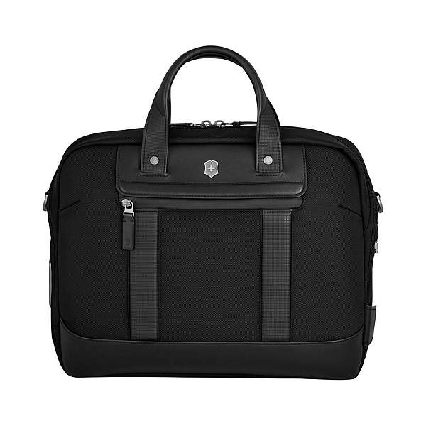 Портфель VICTORINOX Architecture Urban2 Briefcase 15'', черный, полиэстер/кожа, 42x13x31 см, 16 л 653353 Victorinox, Артикул: 653353 фото №1