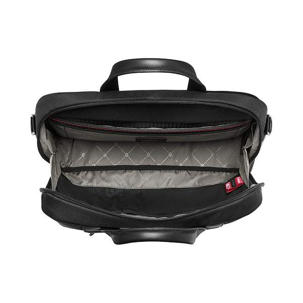 Портфель VICTORINOX Architecture Urban2 Briefcase 15'', черный, полиэстер/кожа, 42x13x31 см, 16 л 653353 Victorinox, Артикул: 653353 фото №1