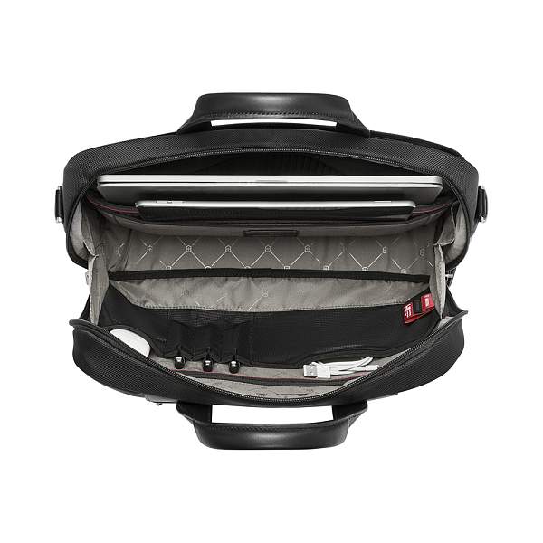 Портфель VICTORINOX Architecture Urban2 Briefcase 15'', черный, полиэстер/кожа, 42x13x31 см, 16 л 653353 Victorinox, Артикул: 653353 фото №1