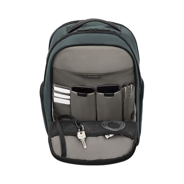 Рюкзак VICTORINOX Altmont Professional Essential Laptop Backpack 15'', зеленый, полиэфир, 34x27x43 см, 24 л 653290 Victorinox, Артикул: 653290 фото №1