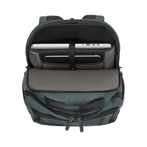 Рюкзак VICTORINOX Altmont Professional Essential Laptop Backpack 15'', зеленый, полиэфир, 34x27x43 см, 24 л 653290 Victorinox, Артикул: 653290 фото №1