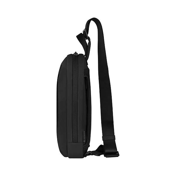 Рюкзак с одним плечевым ремнём VICTORINOX Travel Essentials, черный, полиэстер, 18x8x30 см 653384 Victorinox, Артикул: 653384 фото №1