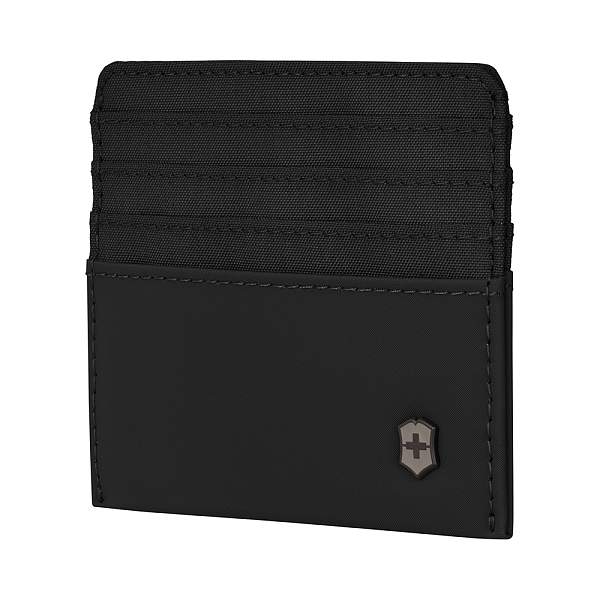 Портмоне для кредитных карт VICTORINOX Travel Essentials Card Holder, черное, полиэстер, 11х1x9 см 653369 Victorinox, Артикул: 653369 фото №1