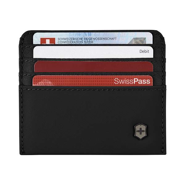 Портмоне для кредитных карт VICTORINOX Travel Essentials Card Holder, черное, полиэстер, 11х1x9 см 653369 Victorinox, Артикул: 653369 фото №1