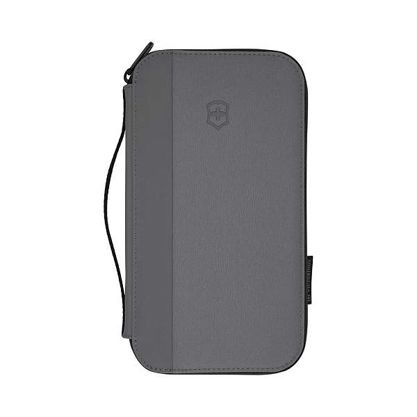 Органайзер VICTORINOX Travel Essentials Travel Organizer с защитой от сканирования RFID, серый, полиэстер, 15x3x26 см 653372 Victorinox, Артикул: 653372 фото №1